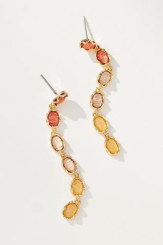 Multi-Hue Drop Earrings Product Image