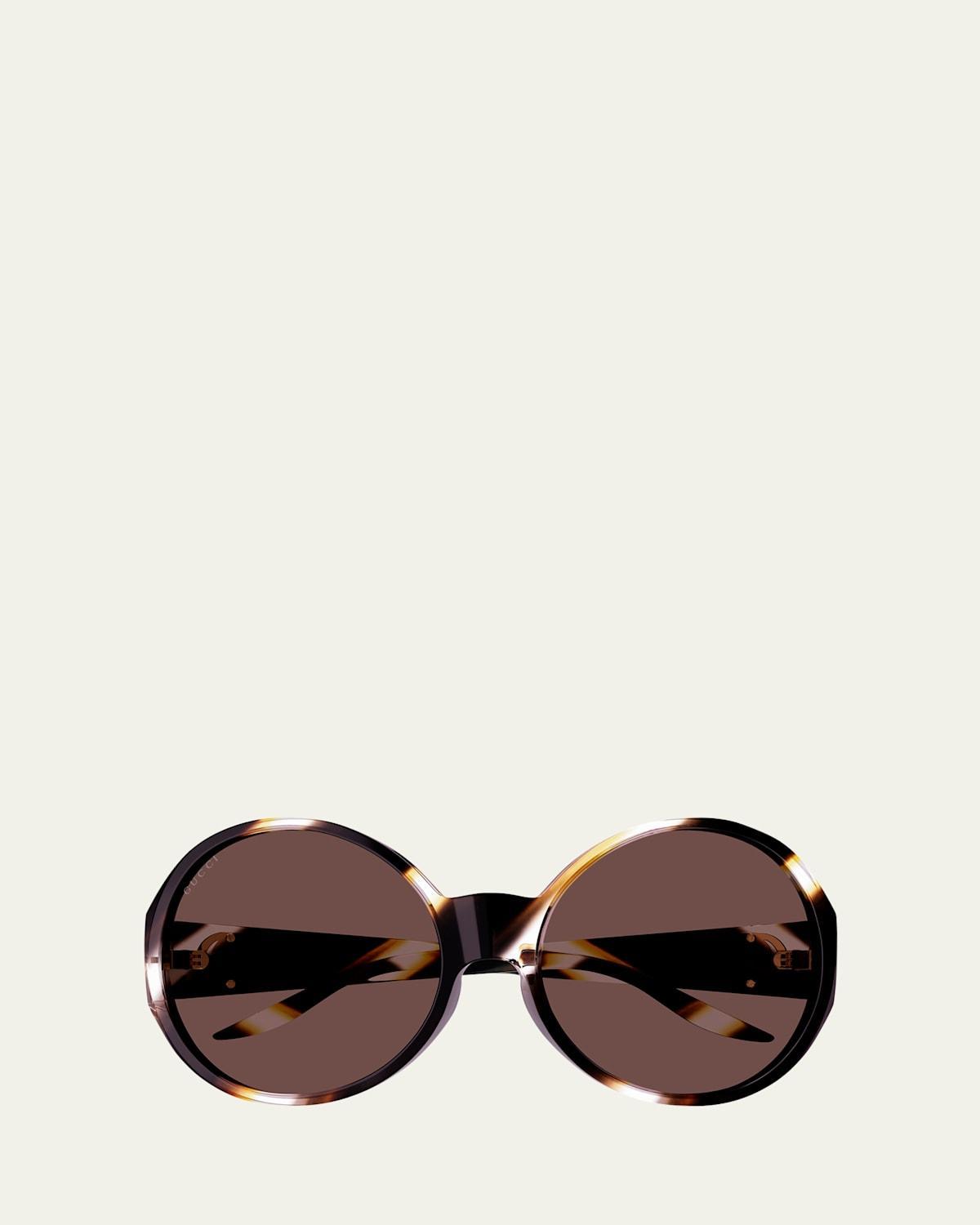 Oversized Round Acetate Sunglasses product image