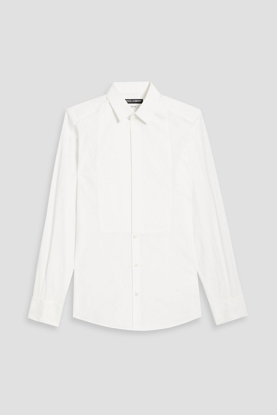 Cotton-poplin Shirt In White Product Image