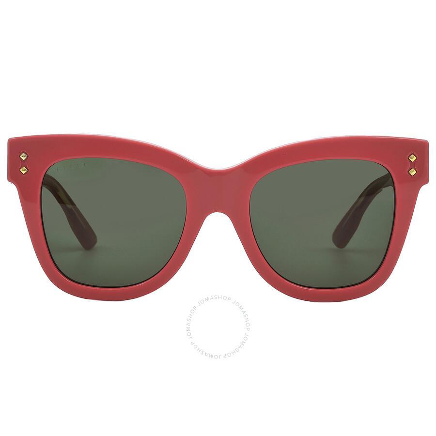 Green Square Ladies Sunglasses Gg1082s 004 52 Product Image