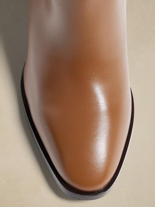 Leather Tall Shaft Boot Product Image