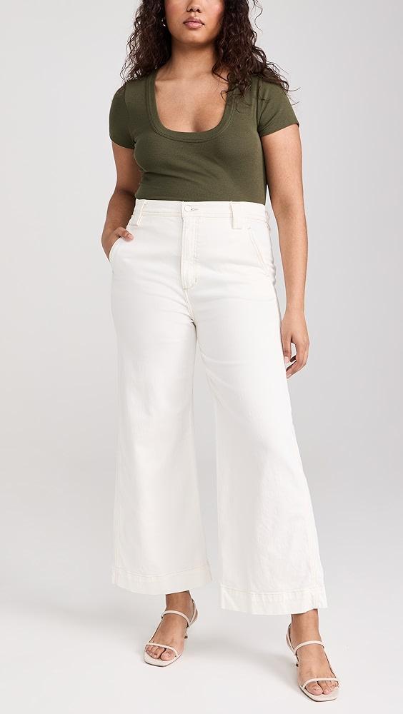 Joe's Jeans The Avery Wide Leg Ankle Jeans | Shopbop Product Image