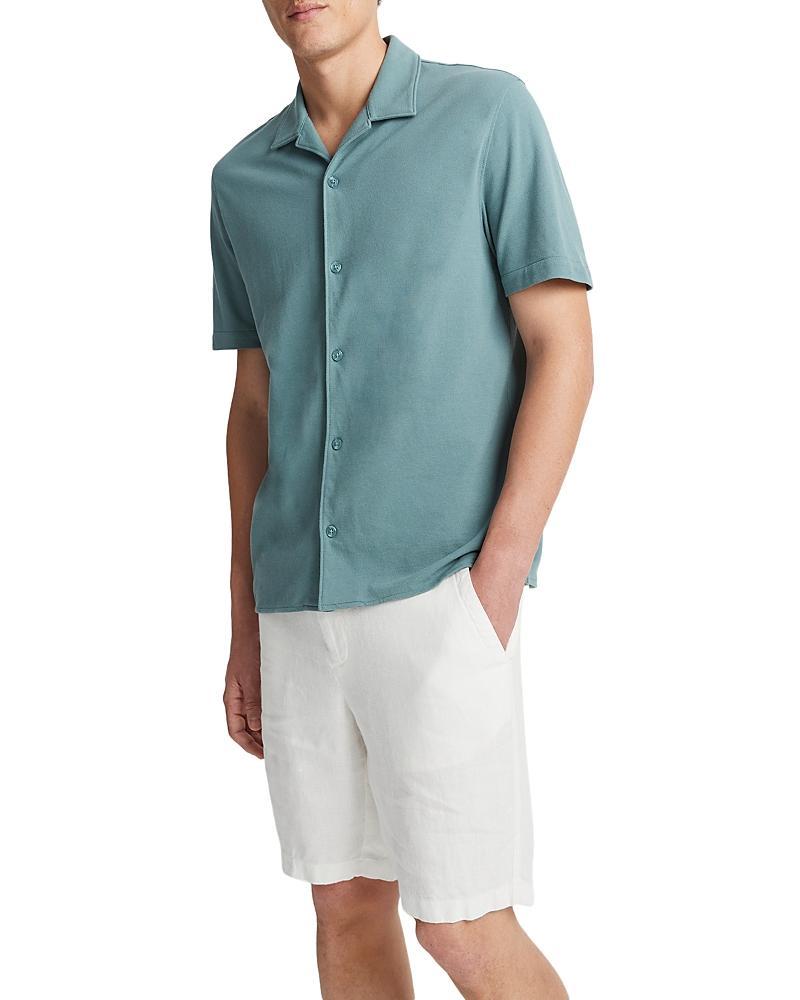 Vince Cabana Short Sleeve Piqu Camp Shirt Product Image