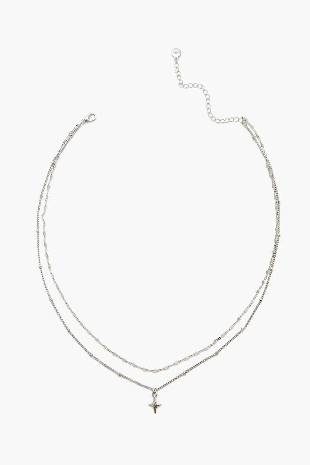 Layered Star Charm Necklace | Forever 21 Product Image