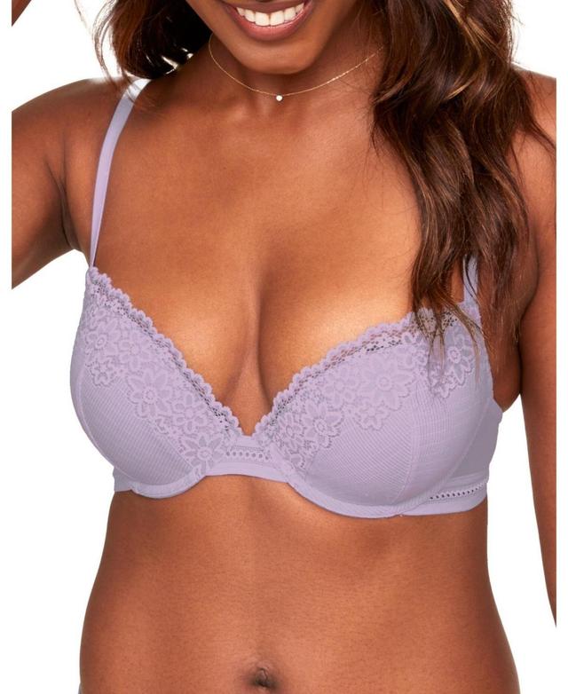 Adore Me Womens Larina Push Up Plunge Bra Product Image