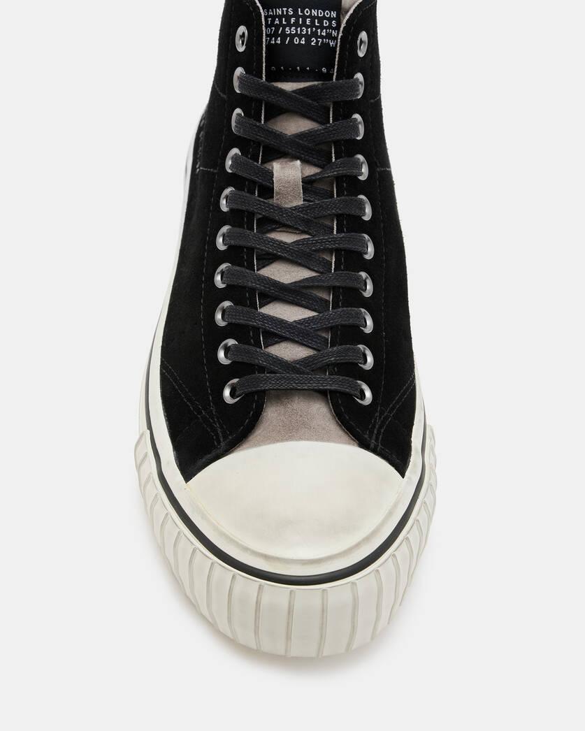 Lewis Lace Up Suede High Top Sneakers Product Image