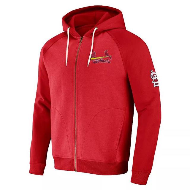 Mens Darius Rucker Collection by Fanatics St. Louis Cardinals Raglan Full-Zip Hoodie Product Image