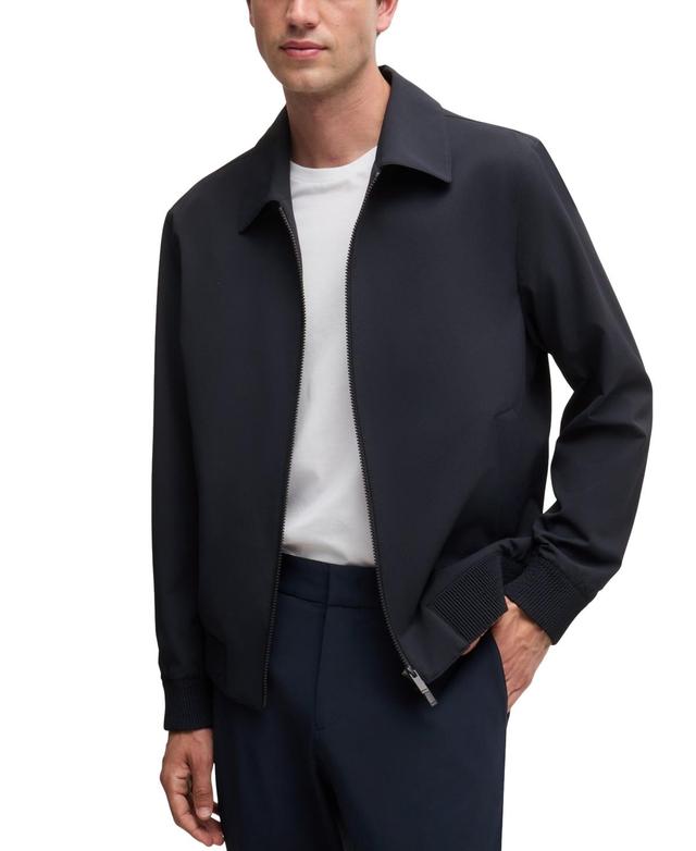 Boss by Hugo Boss Mens Performance-Stretch Slim-Fit Jacket Product Image