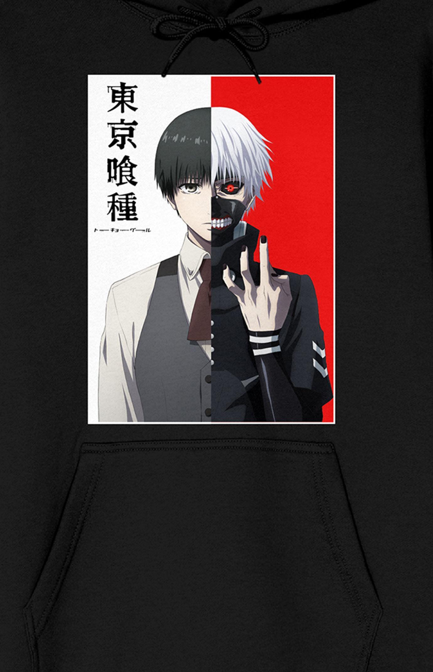 Mens Tokyo Ghoul Ken Kaneki Hoodie Product Image