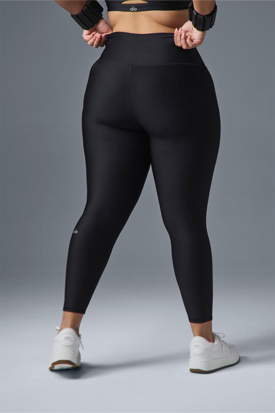 7/8 High-Waist Airlift Legging - Black Product Image