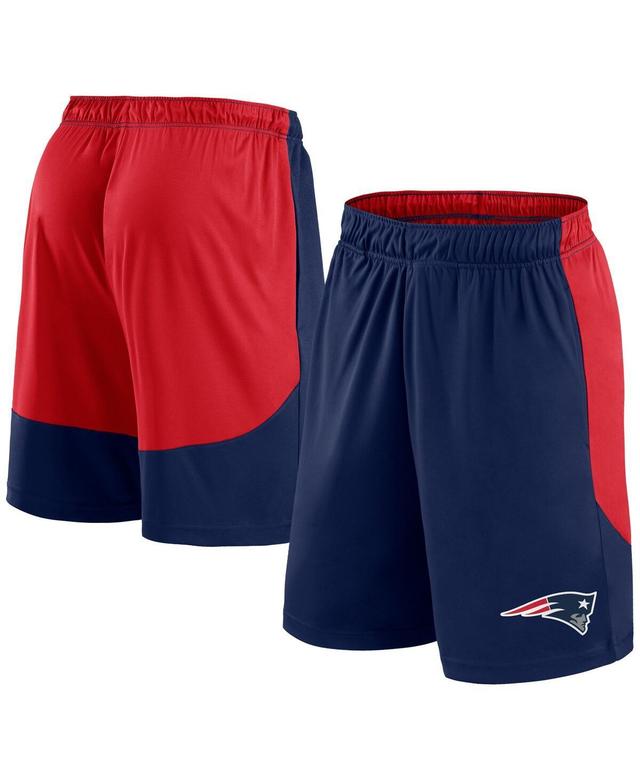 Mens Fanatics /Red New England Patriots Go Hard Shorts Blue Product Image