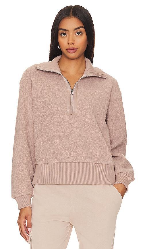 Roselle Half Zip Sweatshirt Product Image