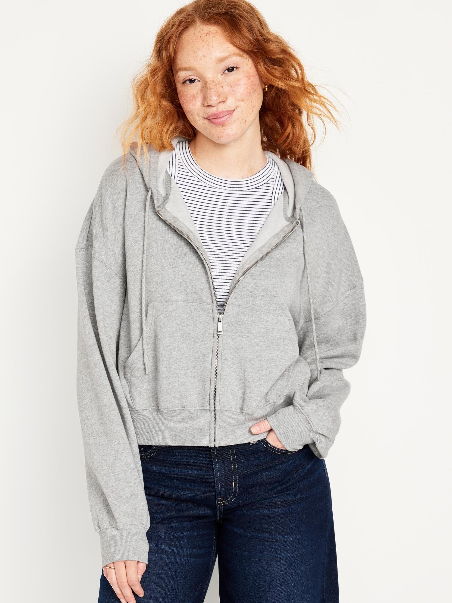 Fleece Full-Zip Hoodie for Women Product Image