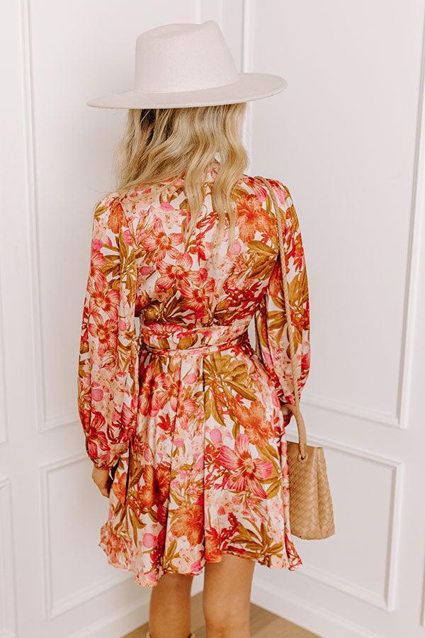 Venice Days Floral Wrap Dress Product Image