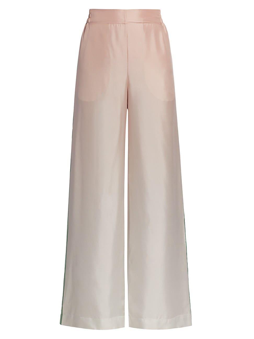 Womens Ombr Wide-Leg Trousers Product Image