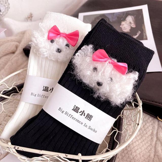 Dog Accent Crew Socks / Set Product Image