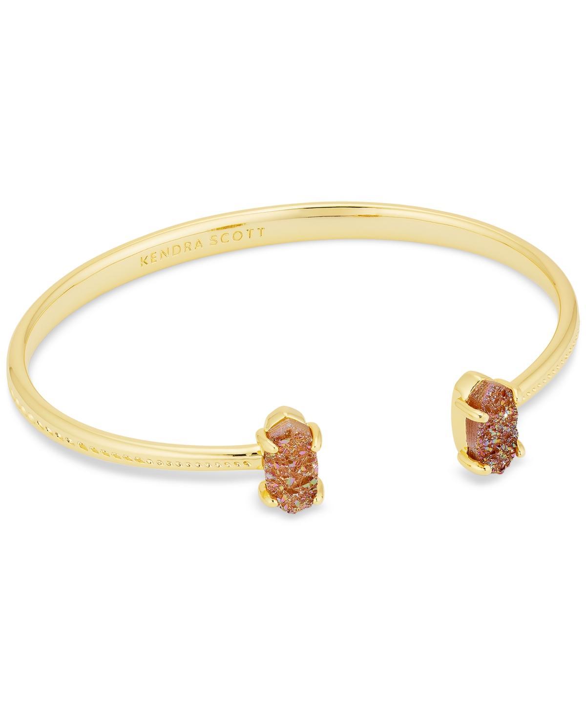 Kendra Scott 14k Gold-Plate Stone Cuff Bangle Bracelet Product Image