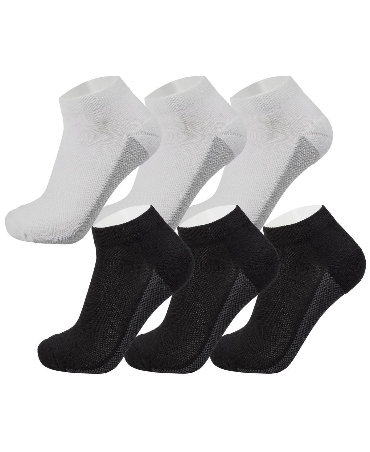 Men's Athletic Performance Low Cut Ankle Socks Cotton Multipack Sock Product Image