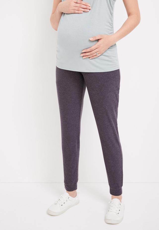 Maurices Women's Active Maternity Jogger Gray - Small Product Image