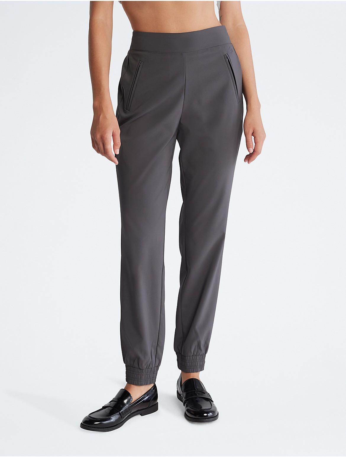 Calvin Klein Women's Modern Commute Joggers - Brown - XS Product Image