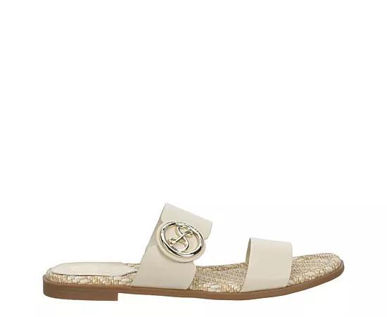 Sam & Libby Womens Tamora Flat Slide Slides Sandals Product Image