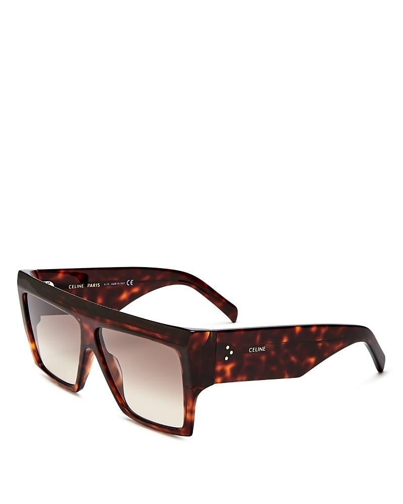 CELINE 60mm Flat Top Sunglasses Product Image