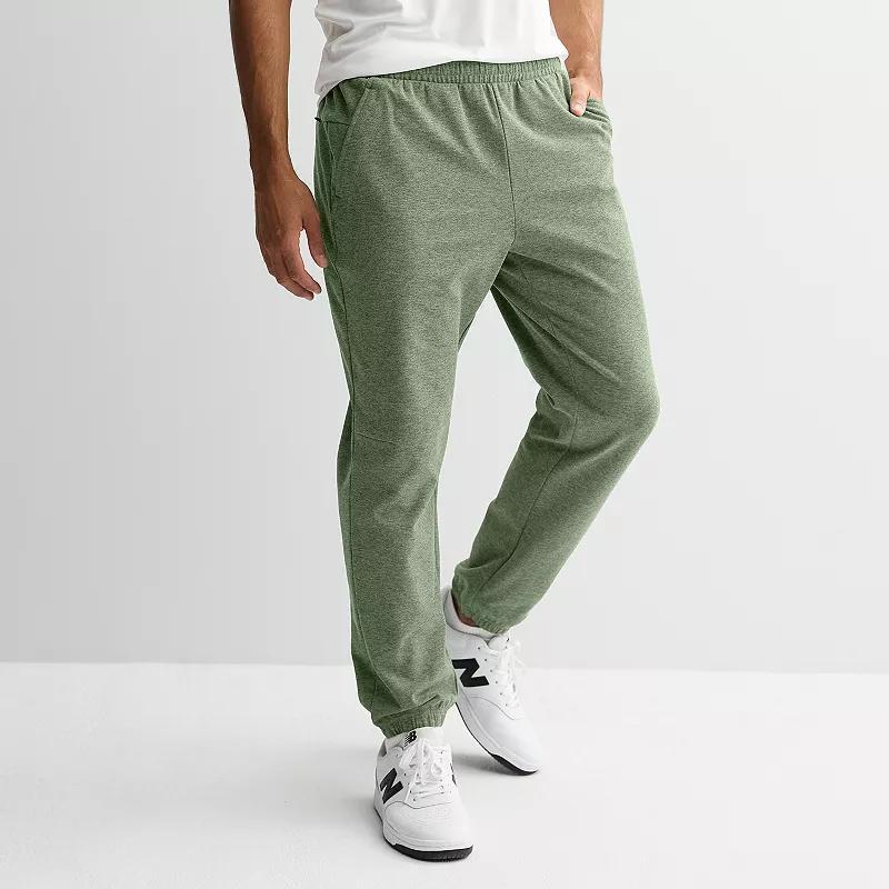 Tek Gear Mens Performance Fleece Joggers Malou Green Cd Product Image