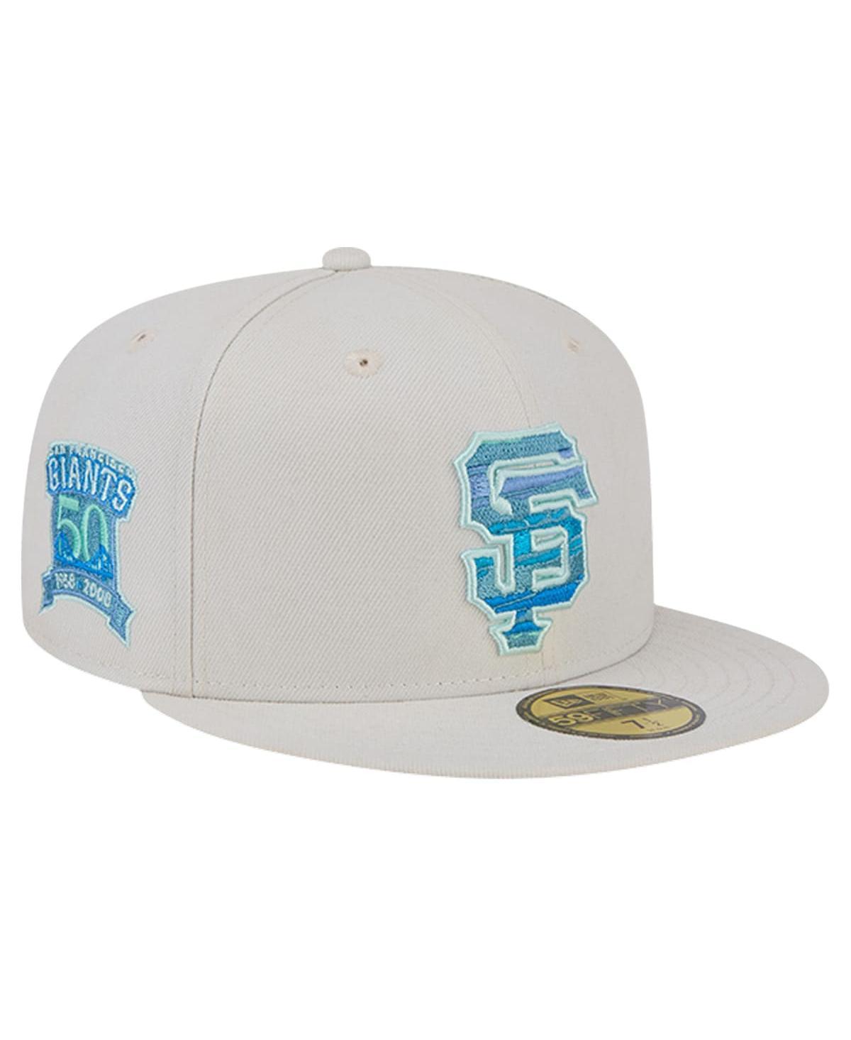 Mens New Era Khaki San Francisco Giants Stone Mist 59FIFTY Fitted Hat Product Image