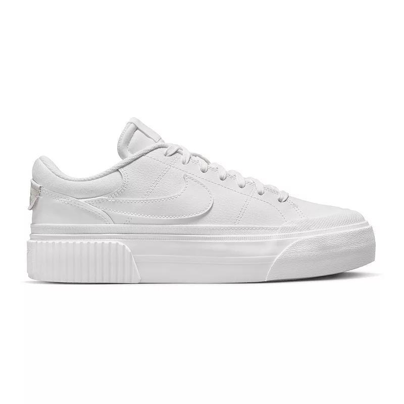 Nike Womens Nike Court Legacy Lift - Womens Training Shoes White/White product image