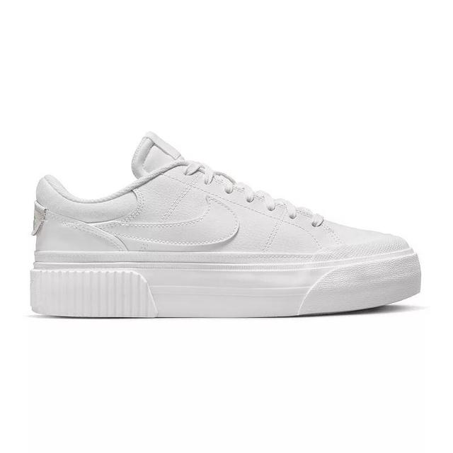 Nike Womens Nike Court Legacy Lift - Womens Training Shoes White/White Product Image