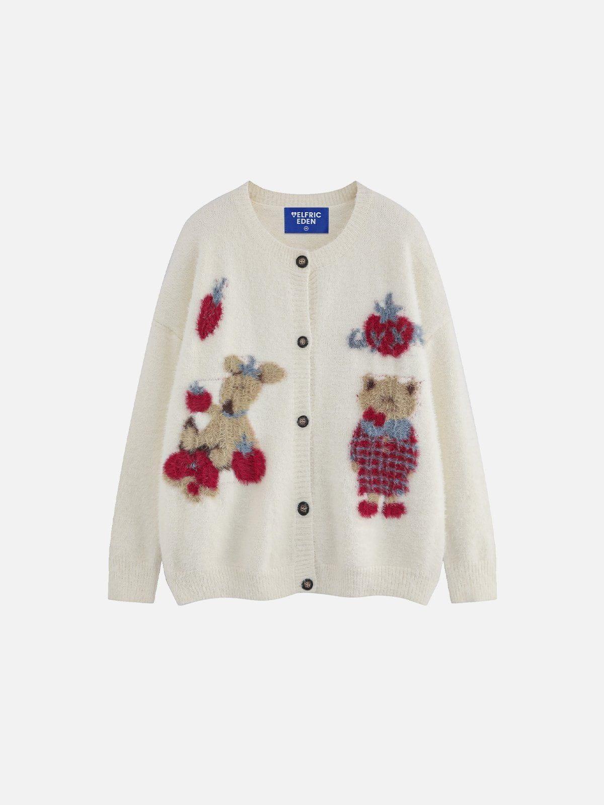 Aelfric Eden Christmas Graphic Cardigan Female Product Image