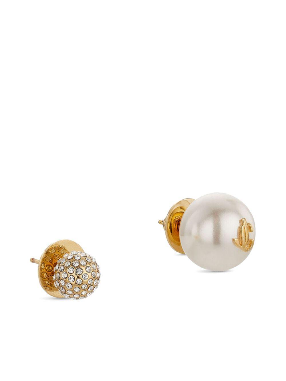 Auri logo-embellished stud earrings Product Image