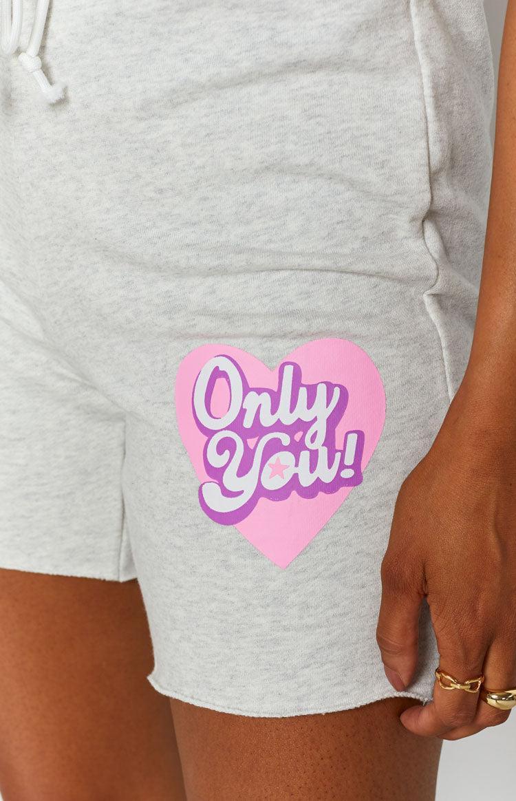 Only You Shorts Grey Product Image