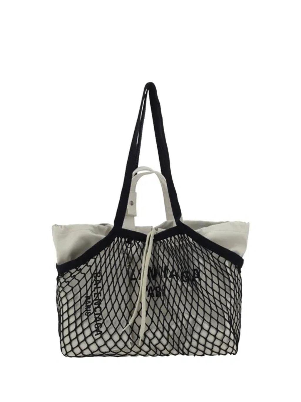 24/7 Shopping Handbag In Washed Nat/blk/l Blk Product Image