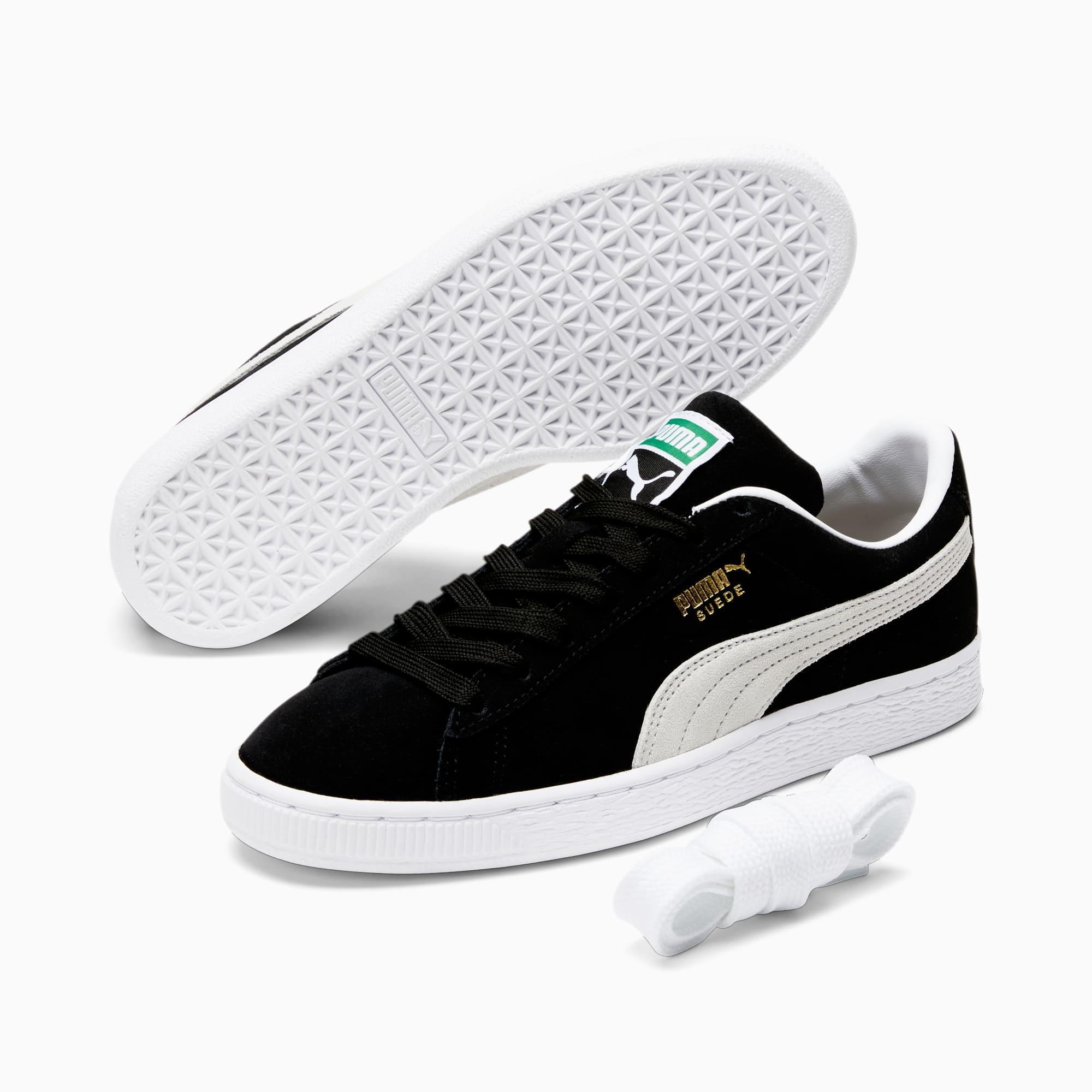 PUMA Suede Classic XXI Women's Sneakers in Black/White Product Image