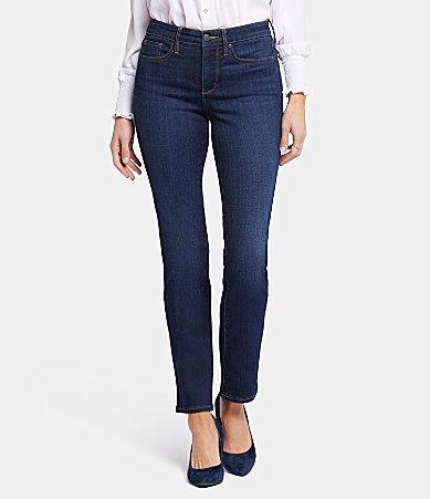 NYDJ Sheri Slim Straight Leg Jeans Product Image