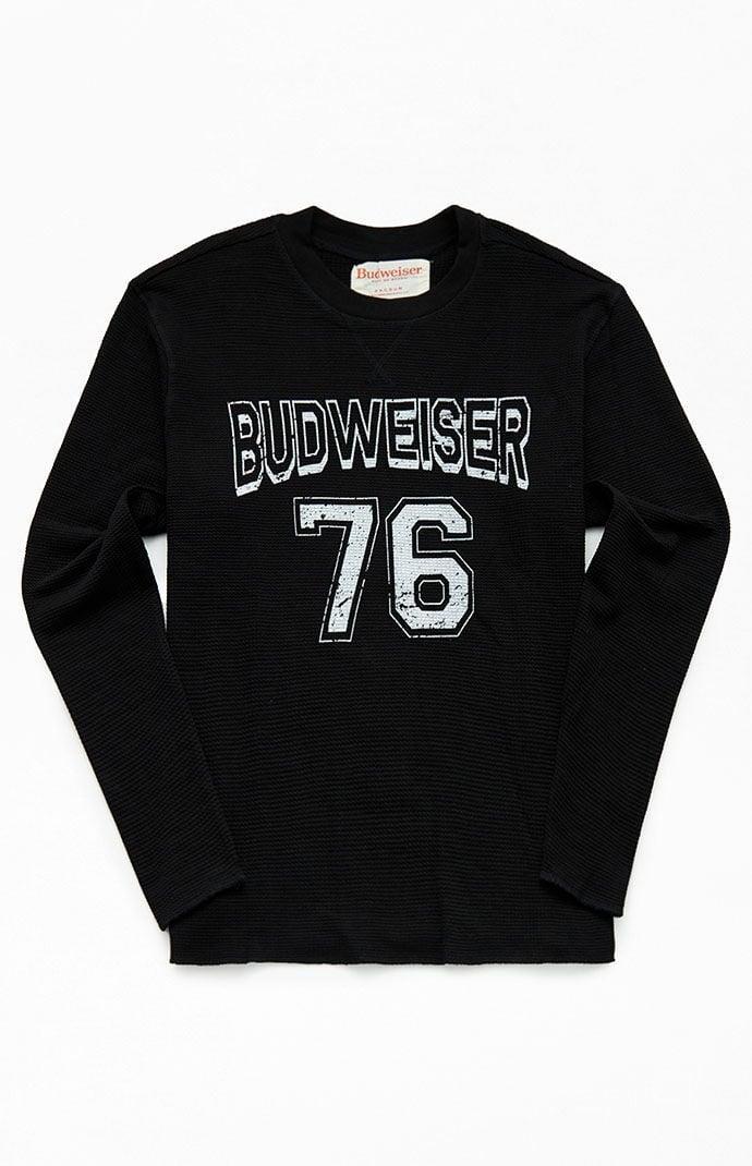 Budweiser Men's By PacSun Long Sleeve Waffle Thermal Shirt Product Image