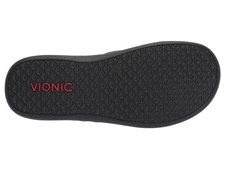 Vionic Tide II Tortoise Print Patent Leather Thong Sandals Product Image