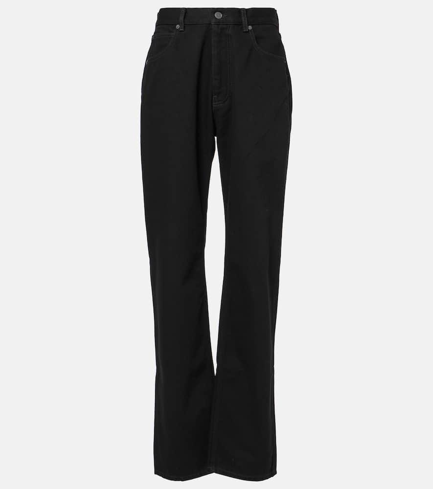 VALENTINO Garavani Straight Denim Pants In Black Product Image