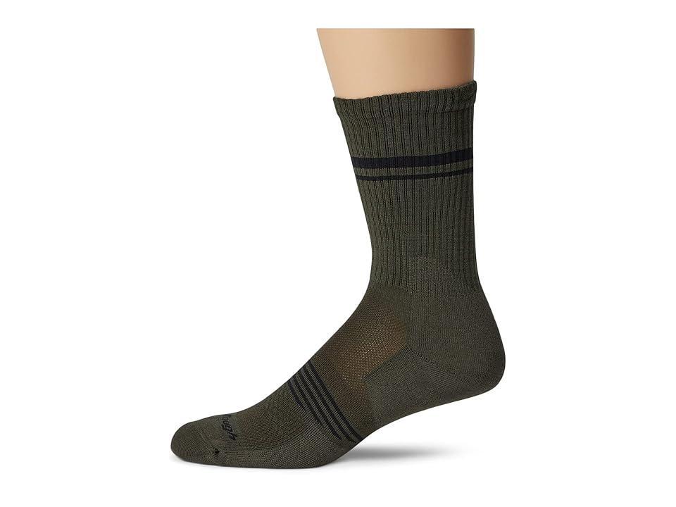 Carhartt FORCE(r) Grid Midweight Synthetic-Merino Wool Blend Crew Socks Men's Crew Cut Socks Shoes Product Image