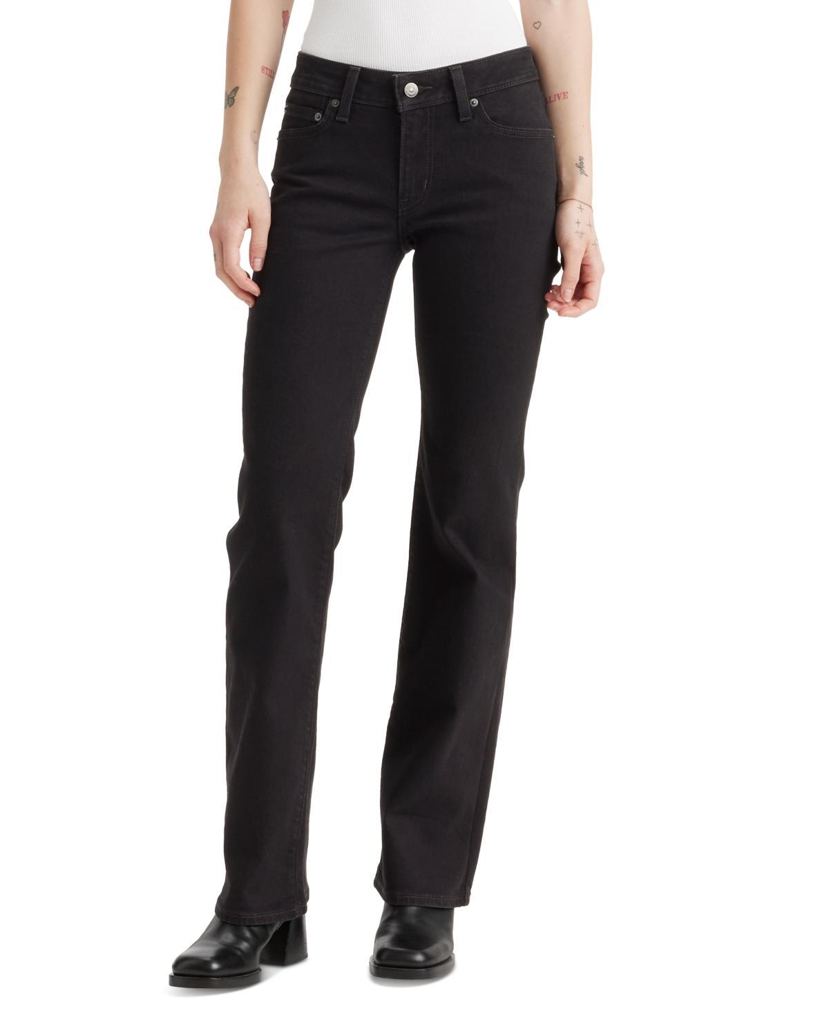 Levis Womens Super Low-Rise Bootcut Jeans - All Alone 27 Product Image