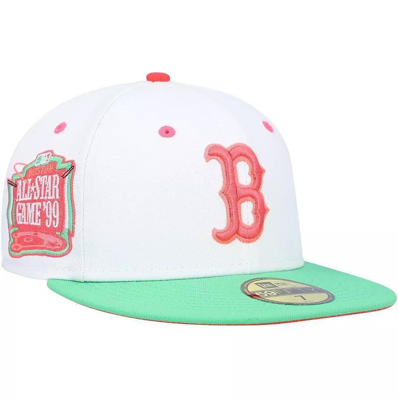 Mens New Era /Green Boston Red Sox 1999 MLB All-Star Game Watermelon Lolli 59FIFTY Fitted Hat Product Image