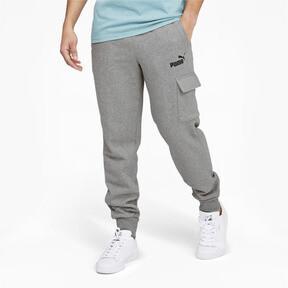 PUMA Essentials Men's Cargo Pants in Medium Grey Heather Product Image