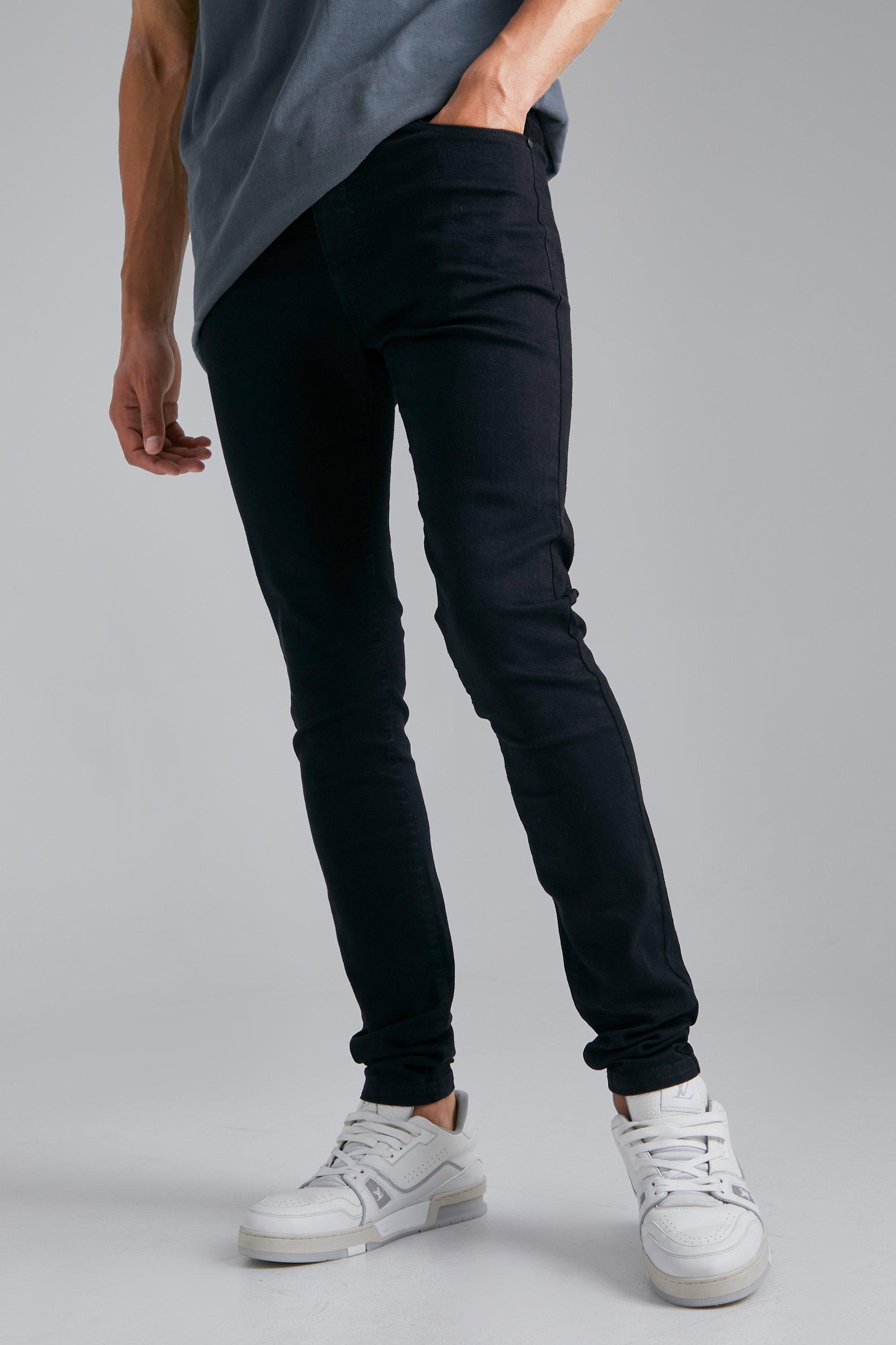 Tall Stretch Skinny Fit Jeans | boohooMAN USA Product Image