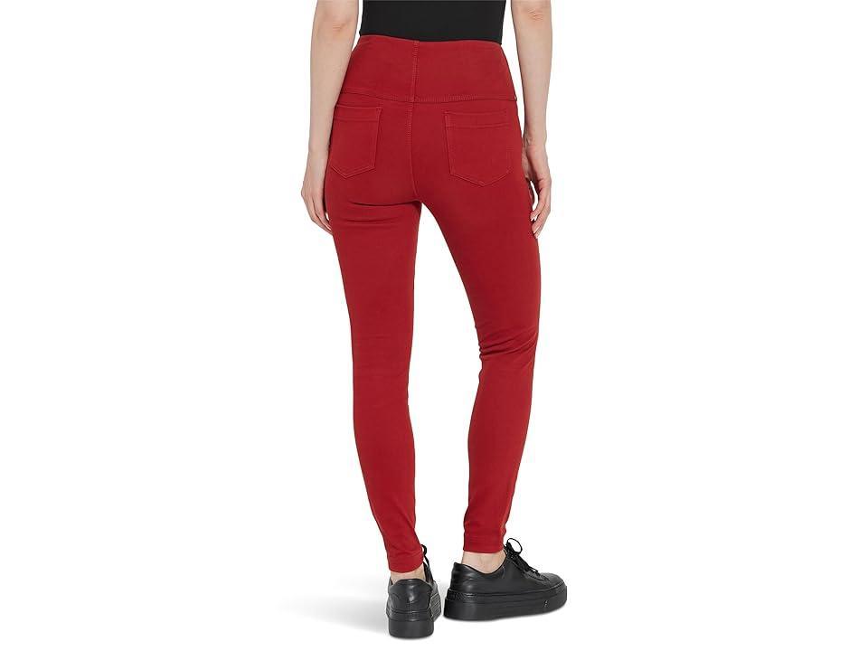 Lysse Toothpick Denim in Matte Red (Matte Red) Women's Jeans Product Image