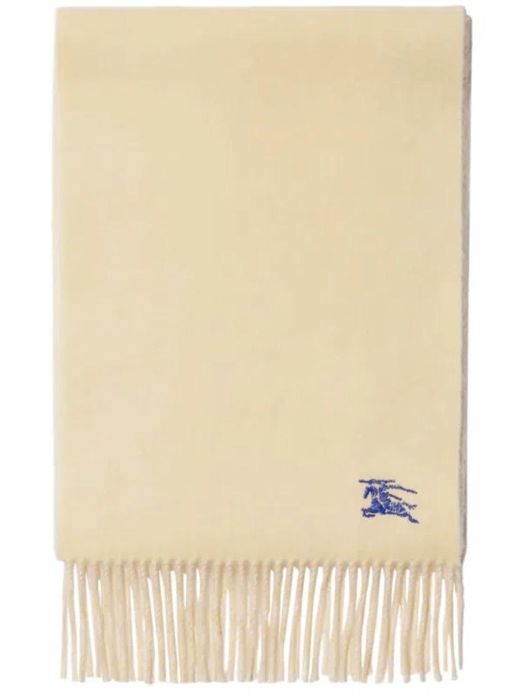 BURBERRY Reversible Cashmere Scarf In Neutrals Product Image