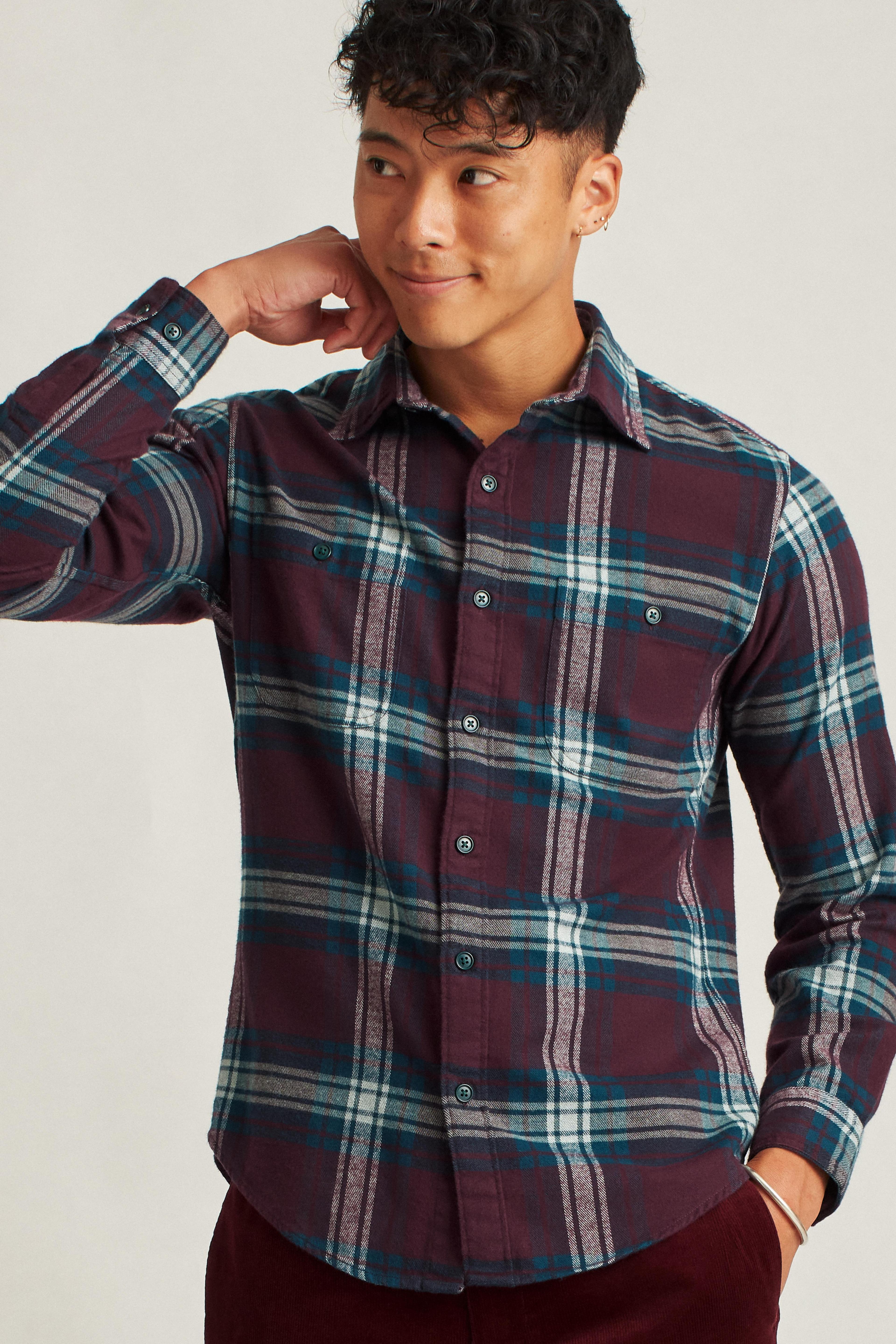 Stretch Flannel Shirt Product Image