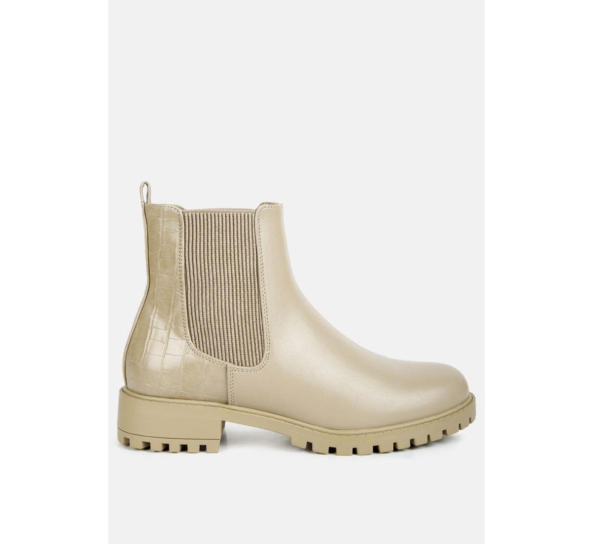 Womens Stella croc back Chelsea boots Product Image