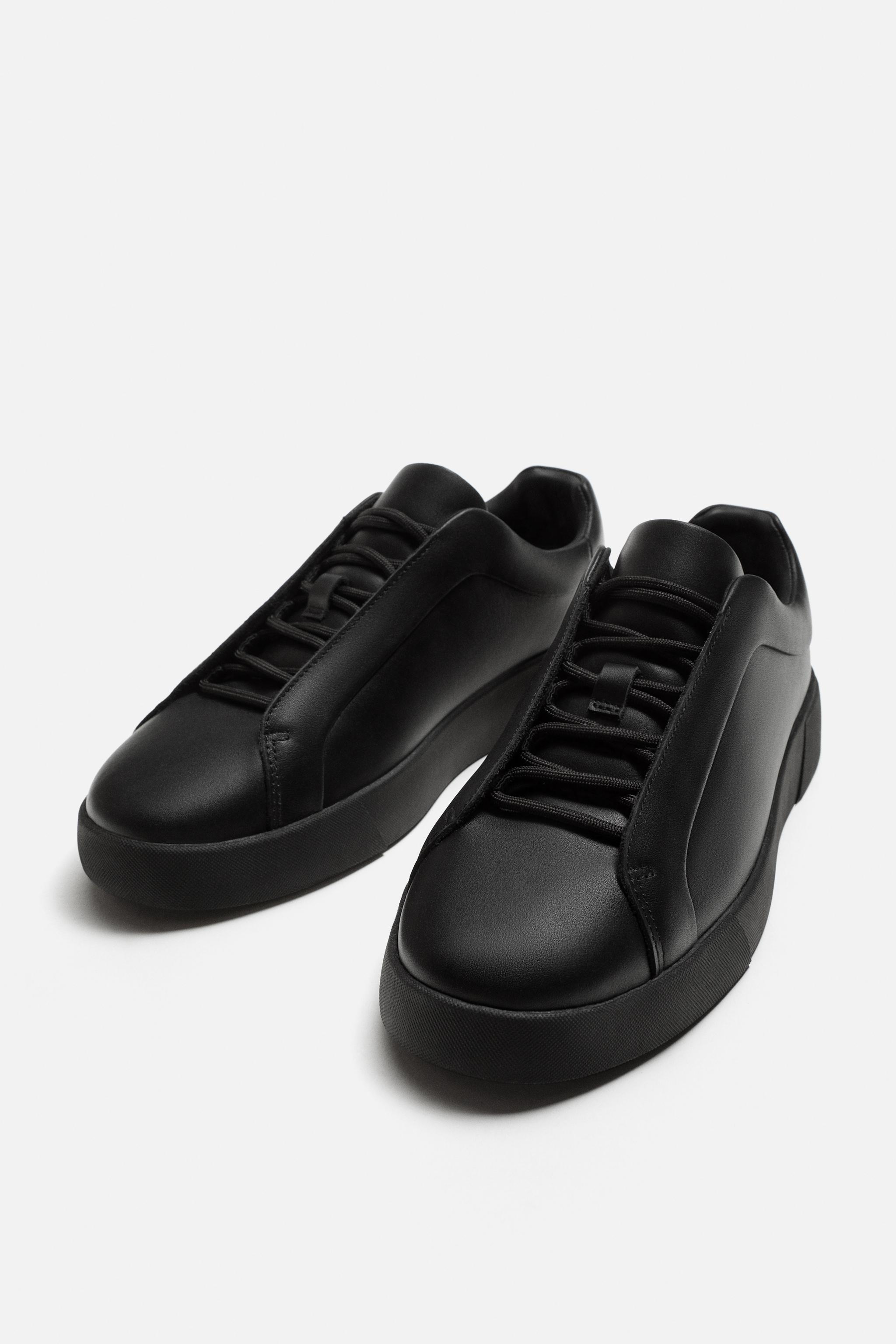 LEATHER SNEAKERS Product Image