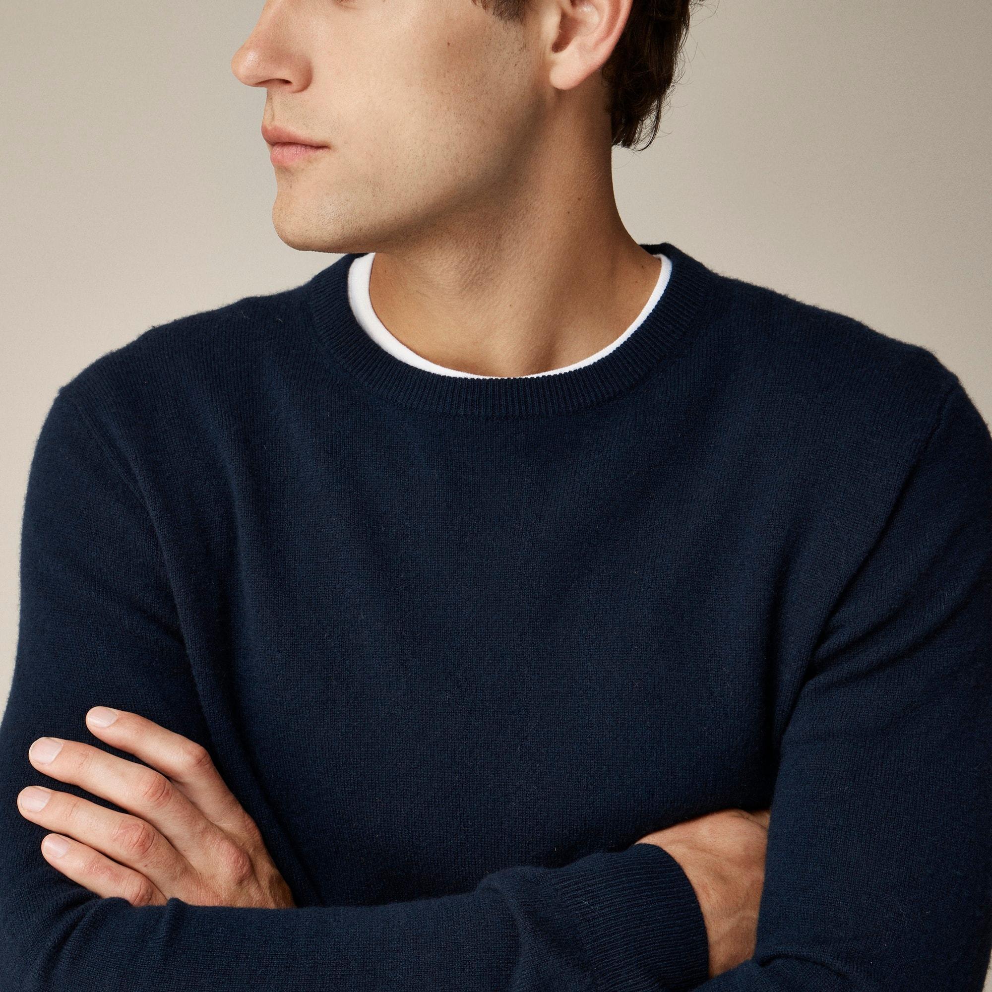 Cashmere crewneck sweater Product Image